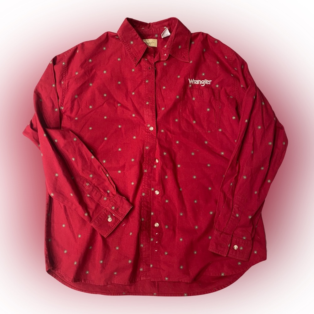 Womens size XL Wrangler Button Up
